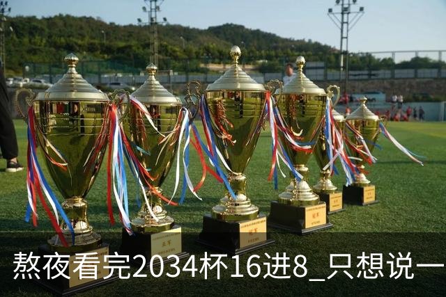 熬夜看完2034杯16进8 只想说一句话：中国青训没死，但真得醒醒了